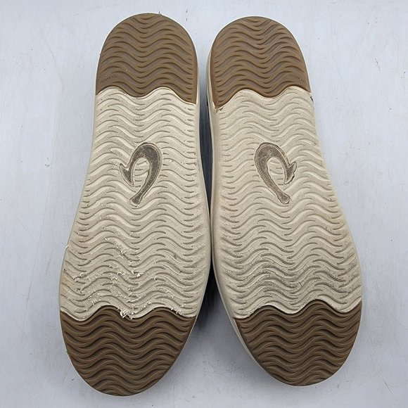 Olukai Kakaha Mens 10 Brown Leather Slip On Shoes Casual Comfort 10490-4848 main image 14